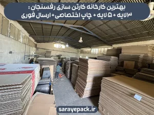 کارخانه کارتن سازی رفسنجان