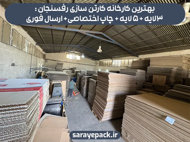 کارخانه کارتن سازی رفسنجان