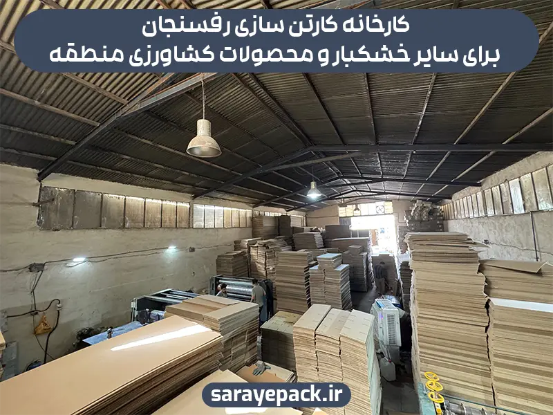 کارخانه کارتن سازی رفسنجان