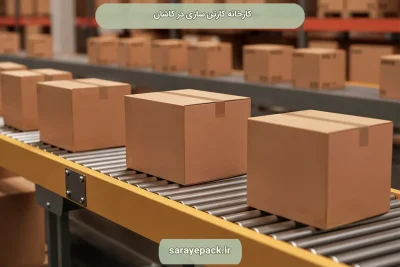 کارخانه کارتن سازی در کاشان
