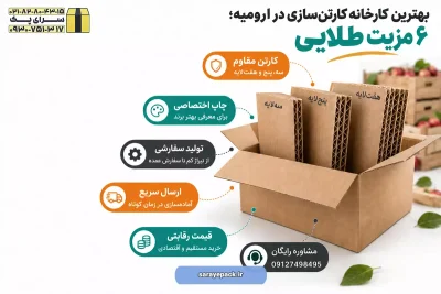 کارخانه کارتن سازی در ارومیه